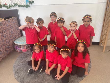 Group photo of some of the children at the Kalaya centre