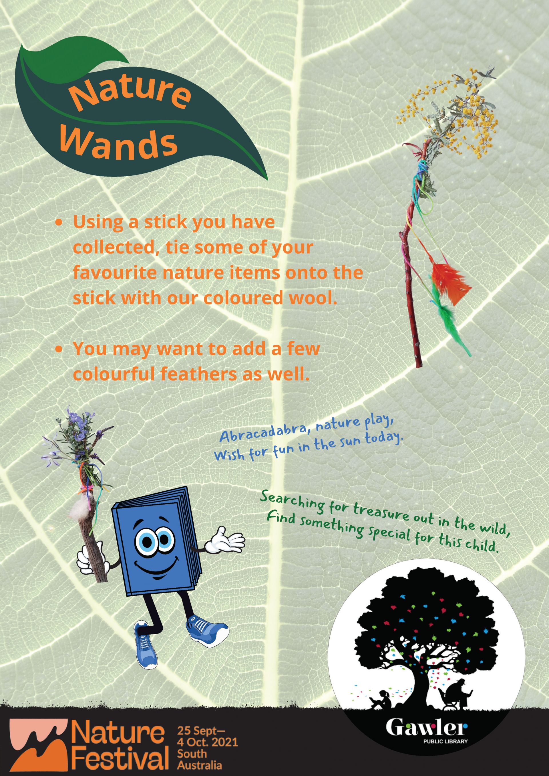 Example of the Nature craft flyer
