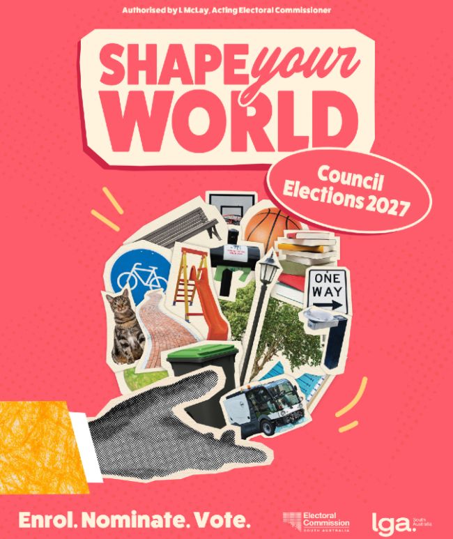 2027 Council Elections. Shape your world.